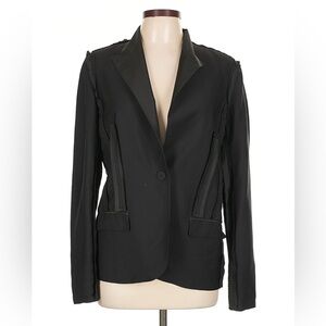 SOLD!! Black Jean Paul Gaultier Reverse Seam Blazer